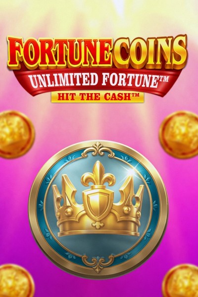 Cover of the Fortune Coins Unlimited Fortune slot in the Kingmaker Casino lobby