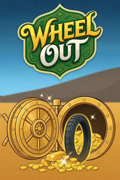 Cover of the Wheel Out slot in the Kingmaker Casino lobby
