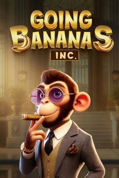 Cover of the slot Going Bananas Inc in the Casinova lobby