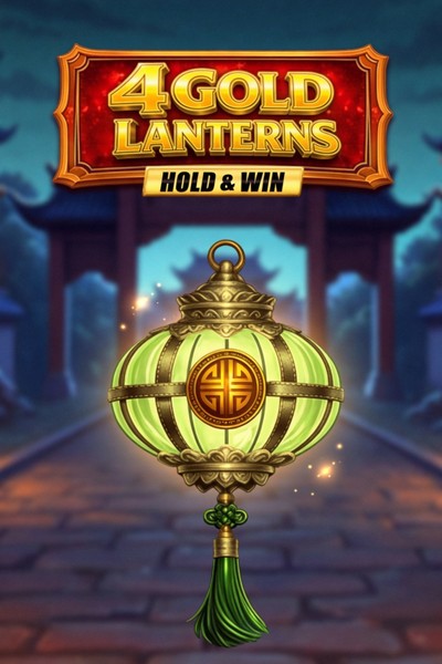 Cover of the slot 4 Gold Lanterns Hold & Win in the Casinova lobby
