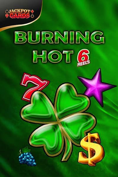 Cover of the slot Burning Hot 6 Reels in the Betwest Casino lobby