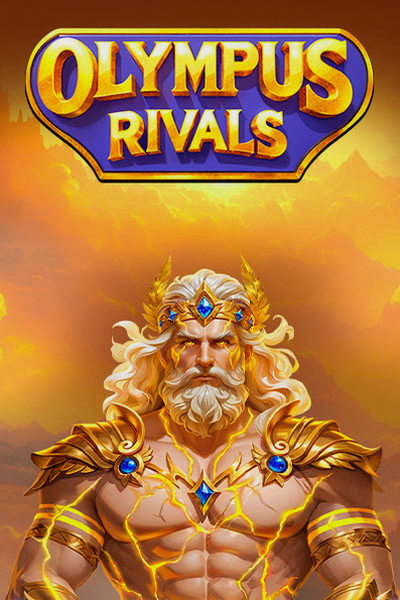 Cover of the Olympus Rivals slot in the Kingmaker Casino lobby