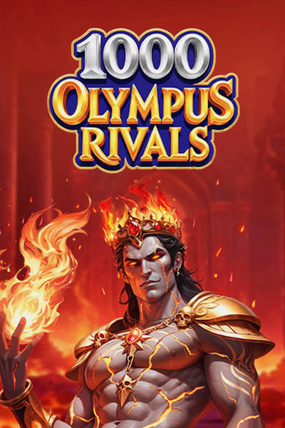 Cover of the slot 1000 Olympus Rivals in the Cleobetra Casino lobby