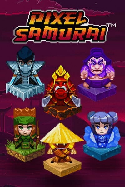 Cover of the slot Pixel Samurai in the Betwest Casino lobby